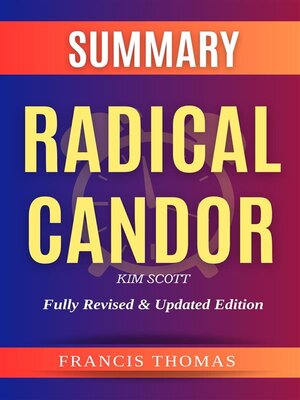 cover image of Summary of Radical Candor by Kim Scott